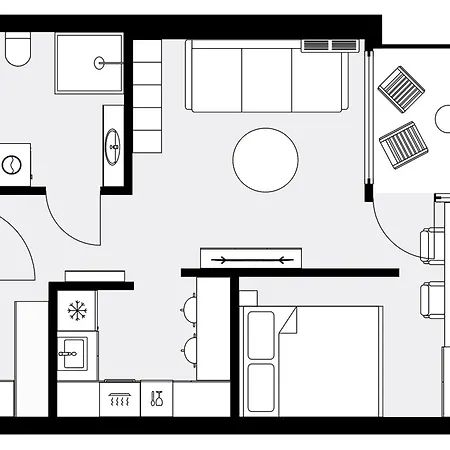 Urban Opolska 10 No 61 - Rooftop Garden - Free Garage شقة كاتوفيتسه