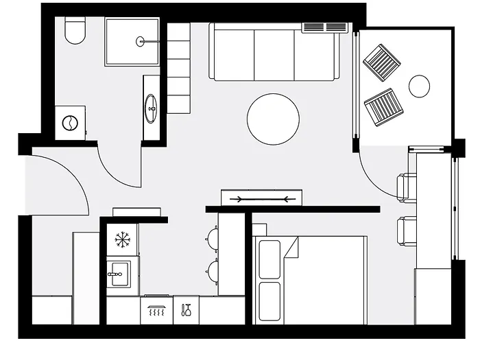 Urban The Philharmonic, Opolska 10 No 61, Free Garage, Self Check-in 아파트 카토비체